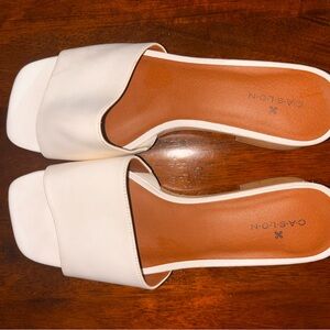 Caslon Women's Cream Mules